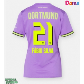 Borussia Dortmund Fabio Silva #21 Replika Tredjetrøje Dame 2026-27 Kortærmet